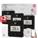 Automatizare Pardoseala, 2x 8 zone, 4 termostat Q30, Wireless, Smart