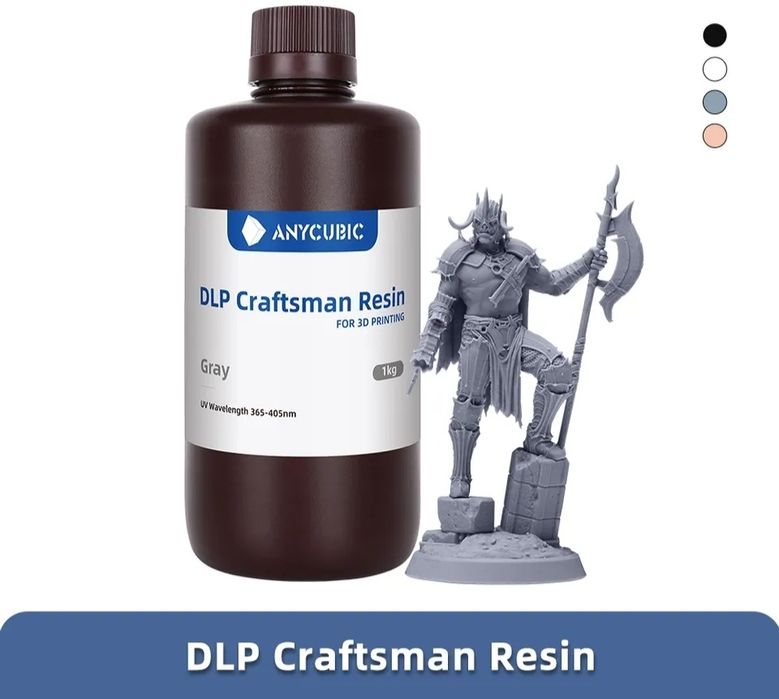 Rășină Anycubic Tough/DLP Craftsman imprimanta 3D