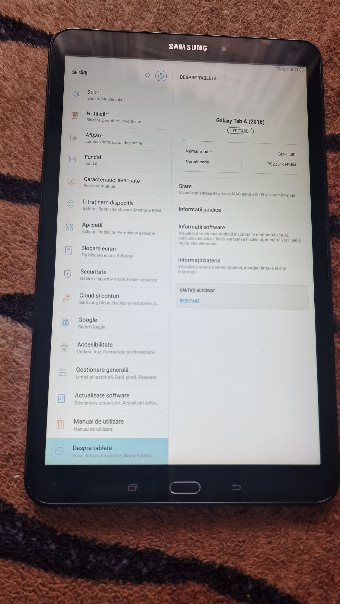 Tabletă Samsung Galaxy Tab A