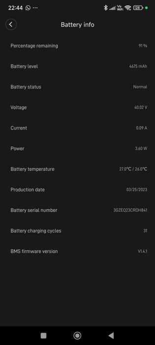 vand trotineta xiaomi in stare impecabila