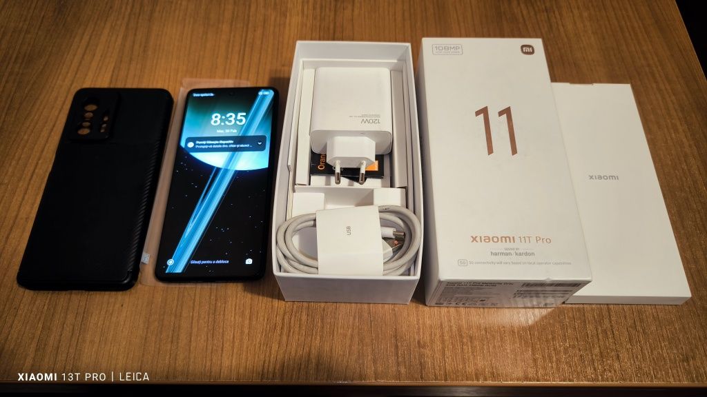 Xiaomi 11T PRO 5g 256Gb 12Gb ram, Snapdragon 8, Quad camera 108 Mpixel