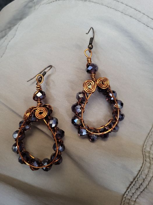 Cercei hand made noi