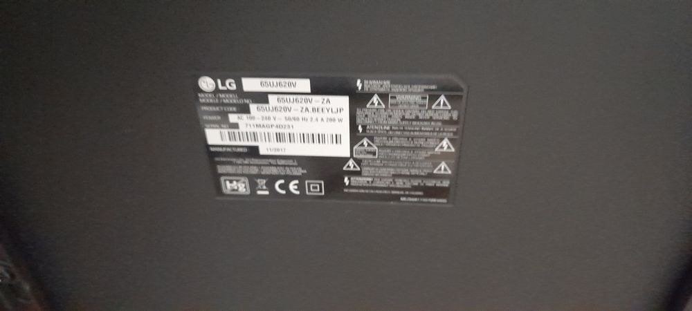 Tv LG 164 CM  FULL hd  SMART  4K  Q LED