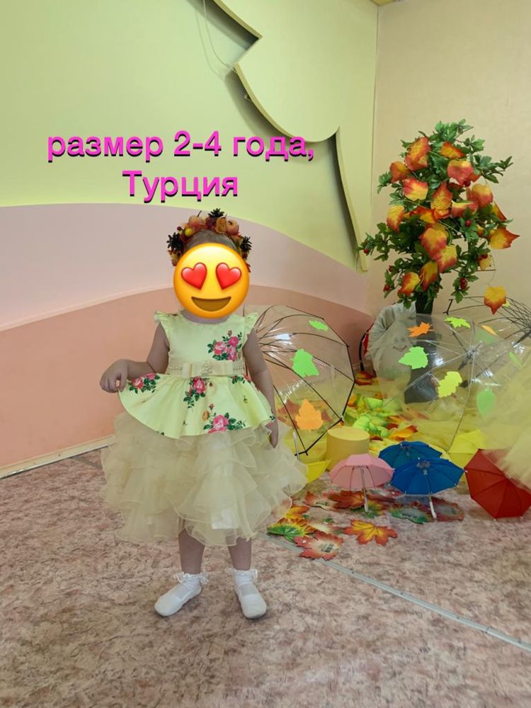 Платье 2-4 года, 5000, Турция