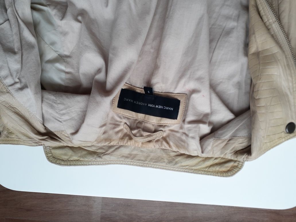 Базовая кожаная куртка от MARC ANDREW