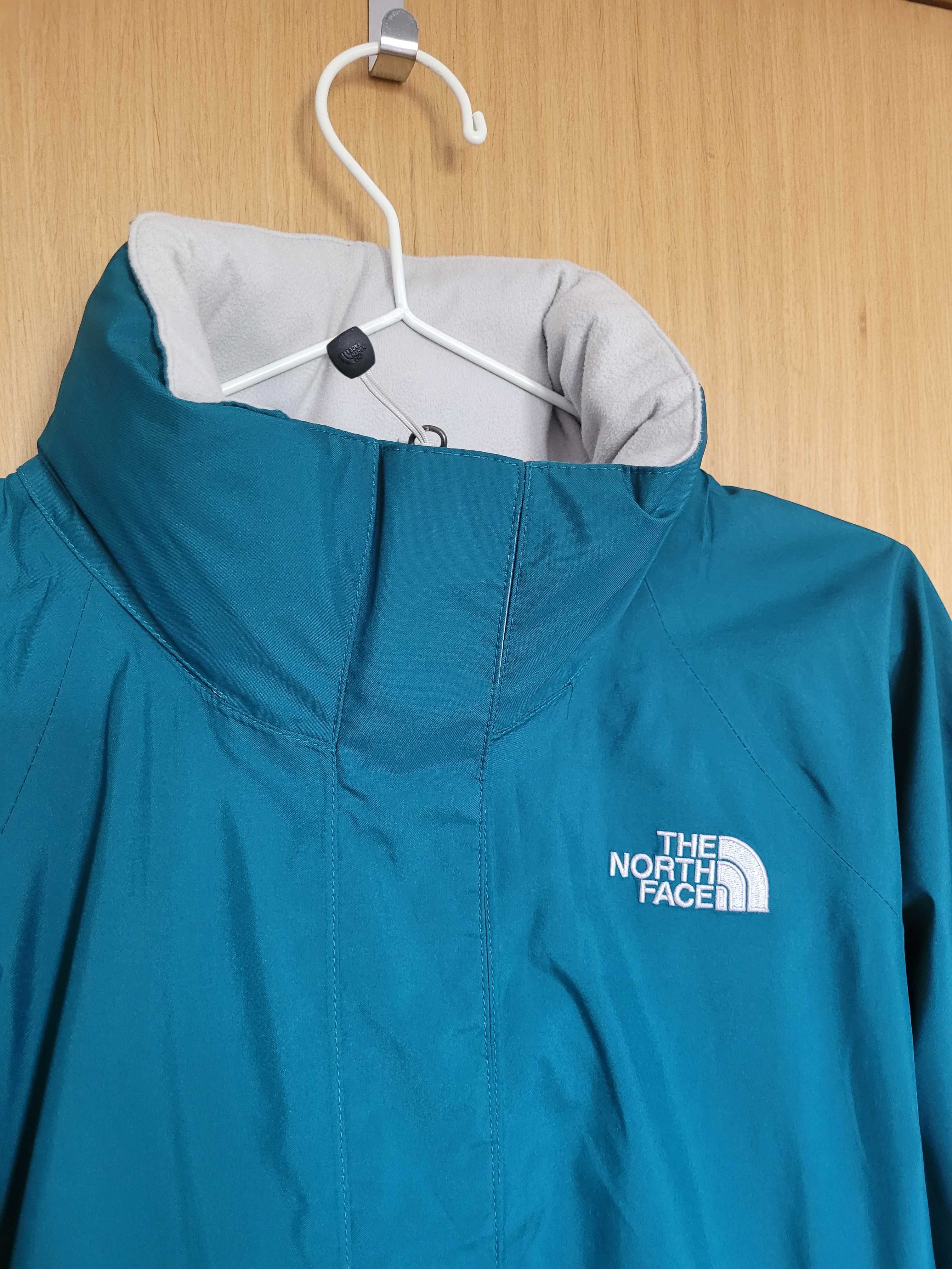 The North Face Goretex зелено дамско водоустойчиво яке размер М