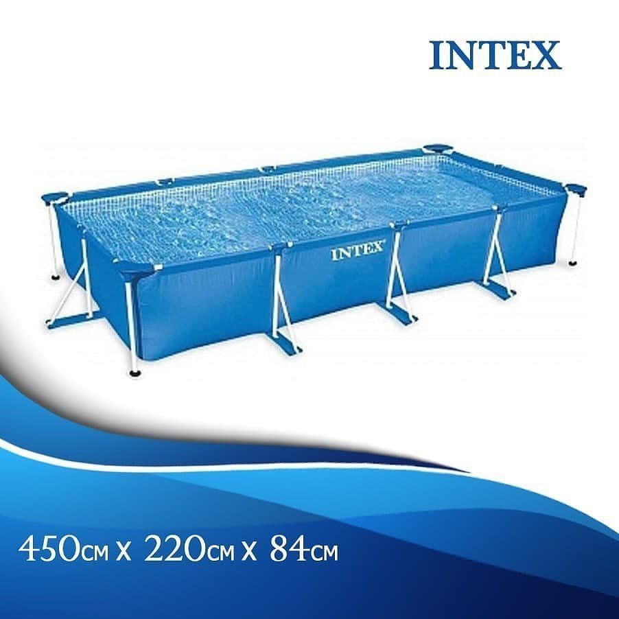INTEX 450×220 бассейн каркасный BASEYN стойка бассейн 450×220