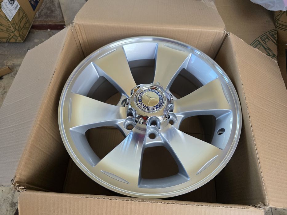Jante de aliaj pentru Mercedes spinter pe 16 marca rc wheels model 191