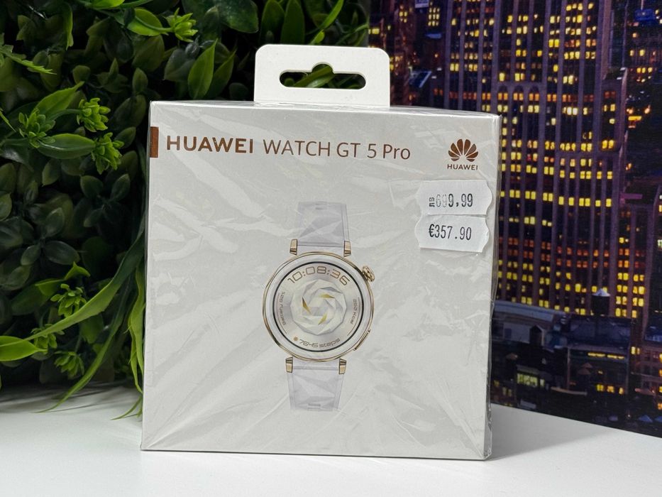 ! НоВо ! Huawei Watch GT5 Pro 42mm White