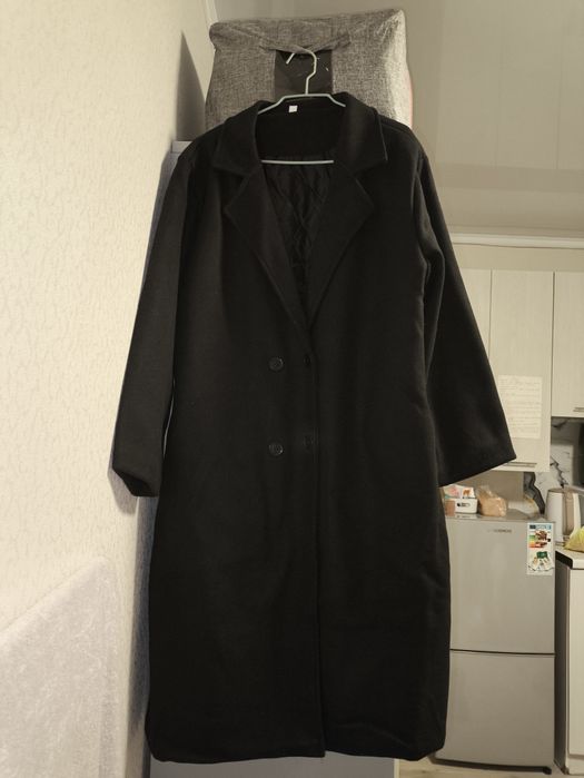 Пальто женское черное