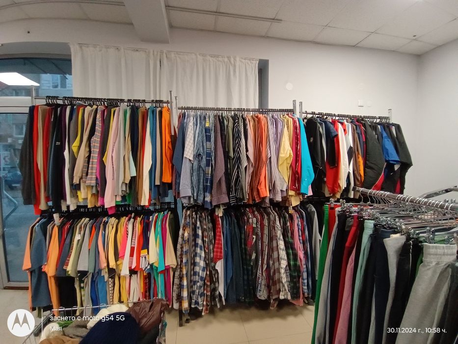 Дрехи втора употреба  3 лв кг, само ако се вземе всичката стока