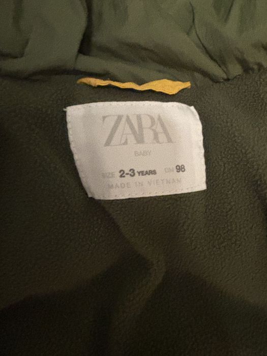 Зимно олекотено яке на Zara. 2-3г.