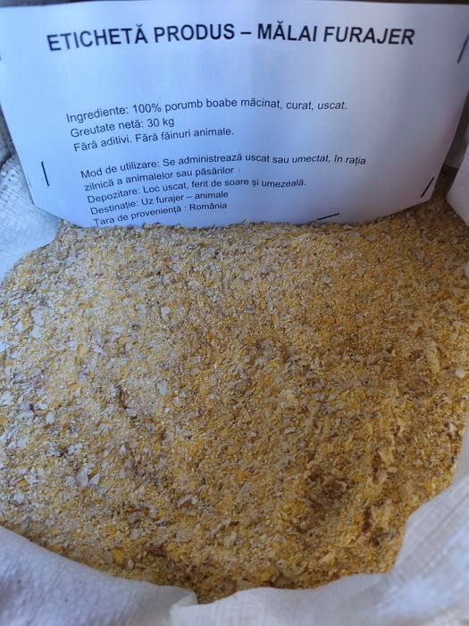 Furaje gospodărie - Uruiala - Malai furajer - Spărtură de porumb