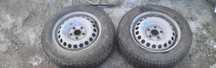 Set 2 jante VW T5 + anvelope iarna 205/65/R16 7H0601027D