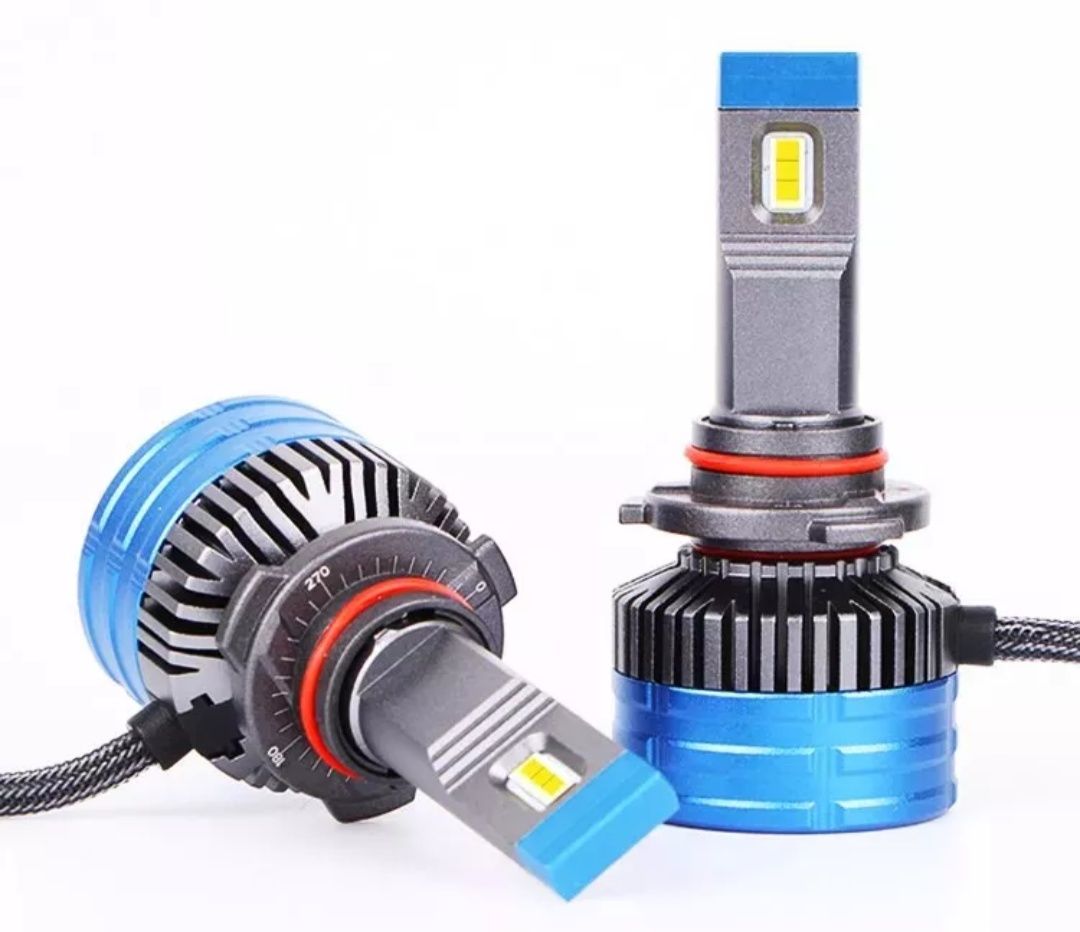 Лед крушки LED - H1 H4 H7 LED *CANBUS* + Подарък