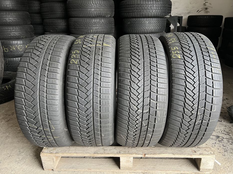 4 anvelope de iarna 255/45/19+235/50/19 continental!