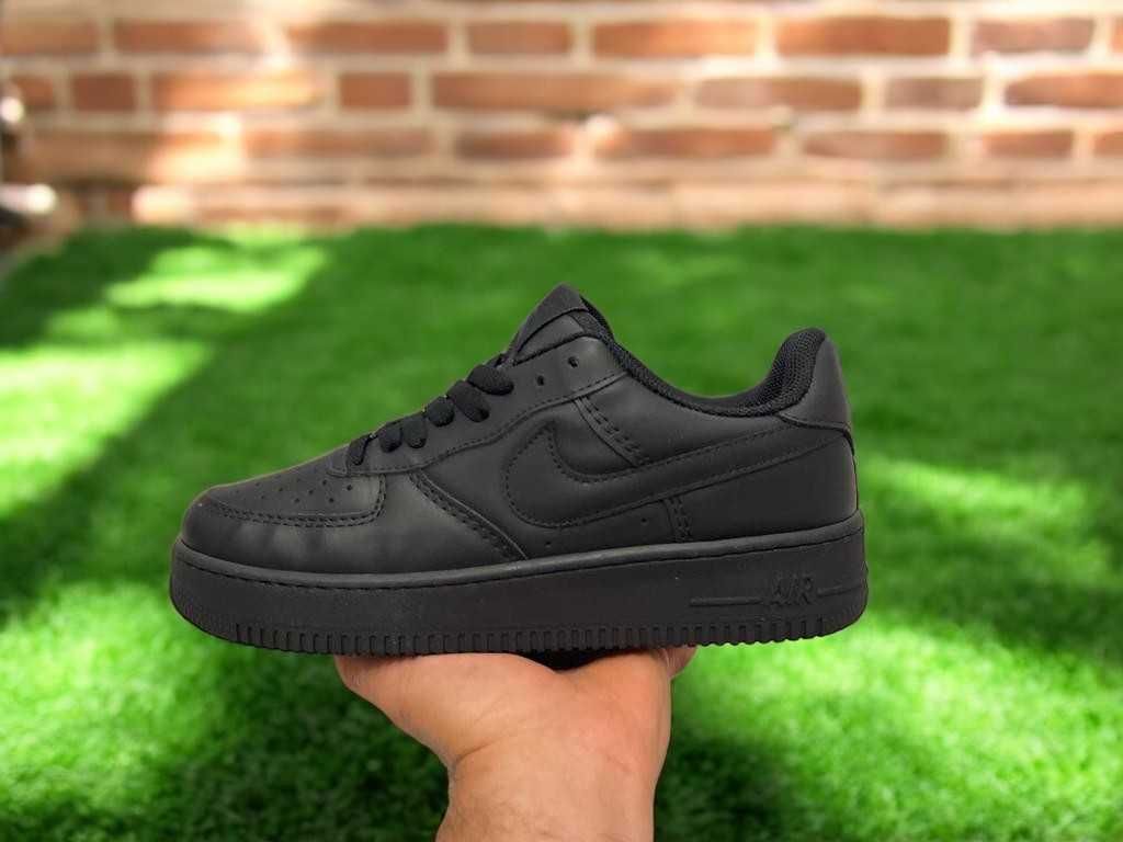 Adidasi Nike Air Force Black - Produs Nou - Adidasi Fete Baieti
