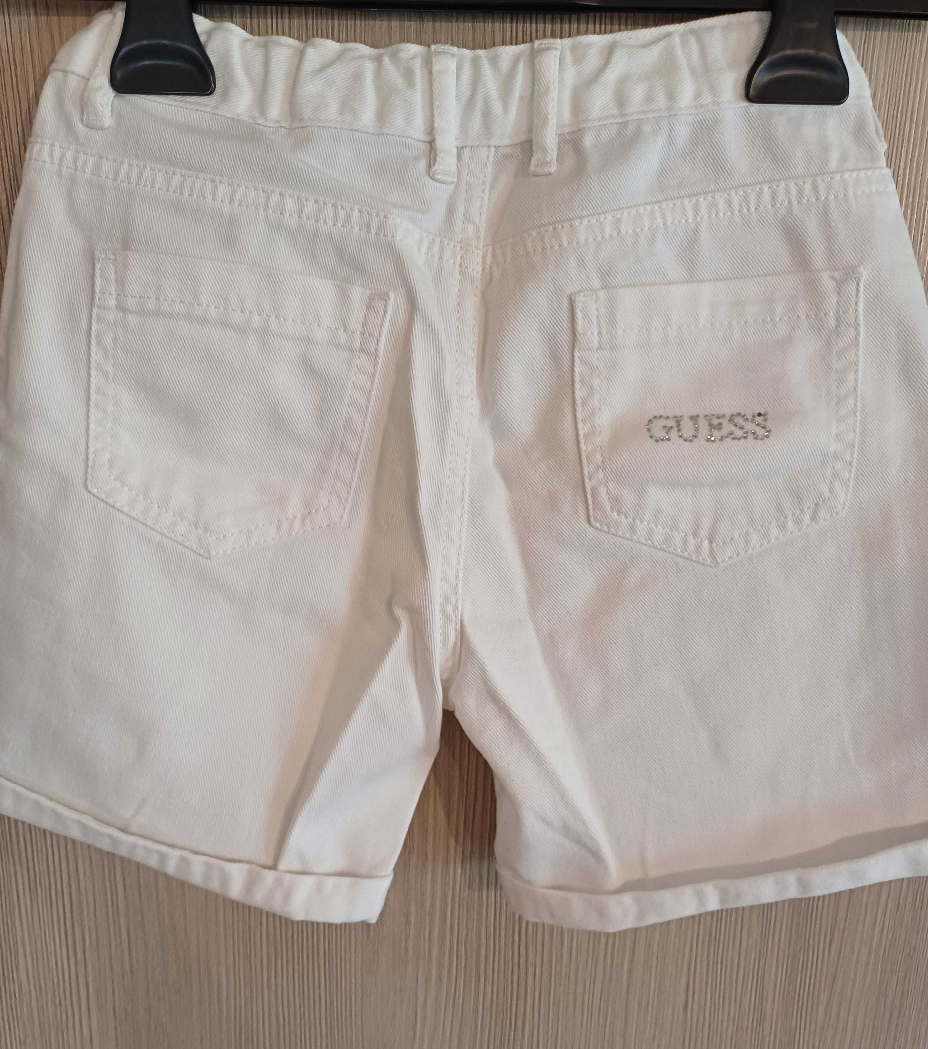 Къси дънкови панталонки Guess за момиче