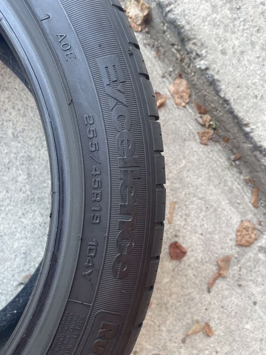 2 anvelope de vara 255/45/19 Goodyear RFT