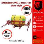 Pompa de erbicidat 1000 L diuze triple erbicidator THOR nou Agramix