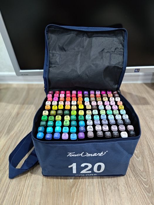 Набор маркеров из 120 штук, новые