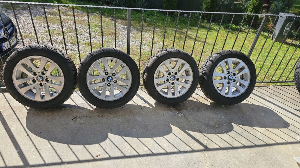 Jante si cauciucuri m + s BMW 205 55 16