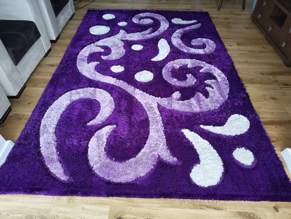 Set 3 covoare Sanat-Vega Mov – fir de mătase, stare excelentă