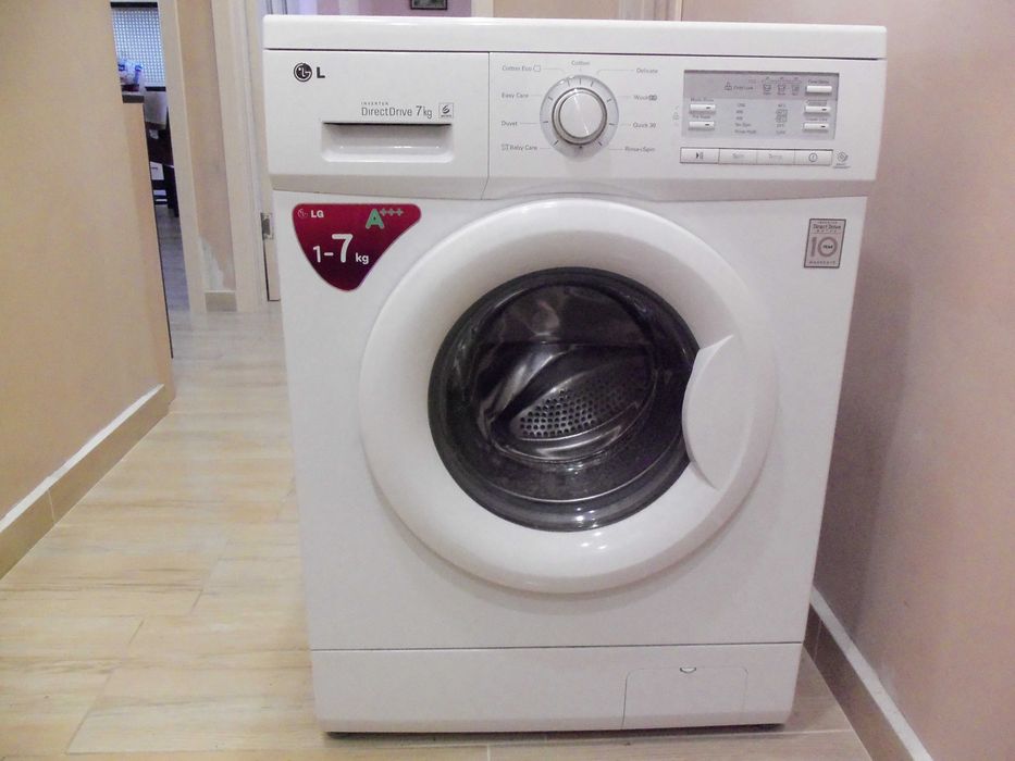 Пералня LG 7 кг direct drive A+++