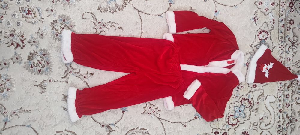 Детский костюм деда мороза