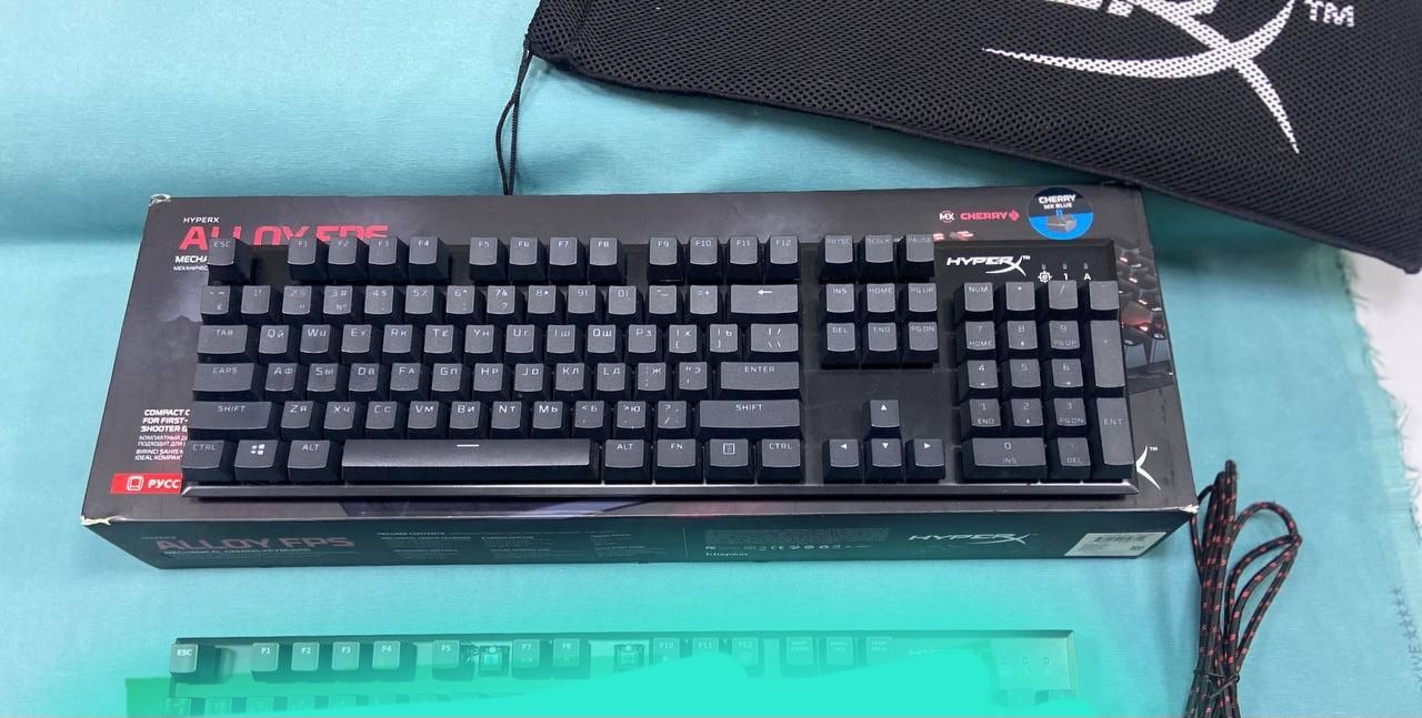 игровая клавиатура hyperx alloy fps