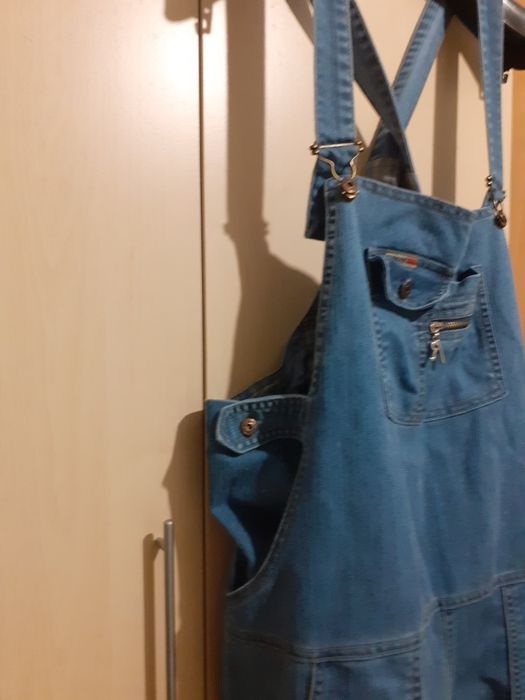 Pantalon salopeta blugi pentru gravide