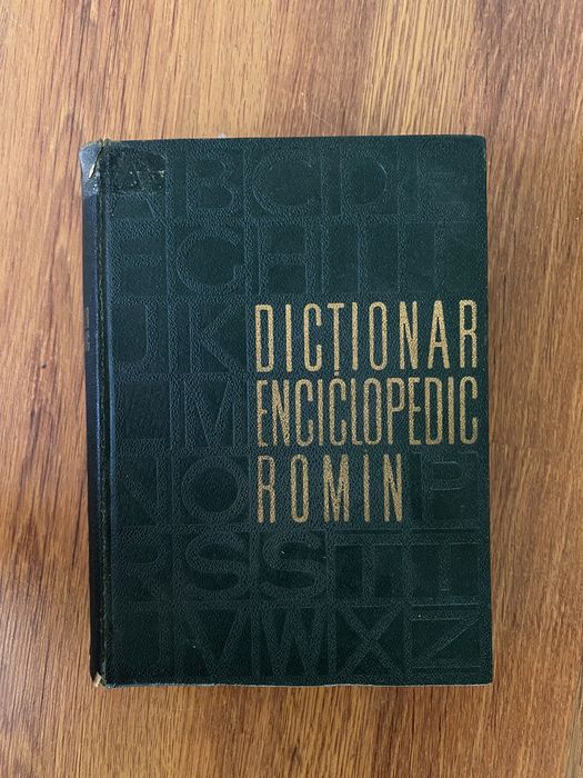 Dictionar enciclopedic roman (4 volume) 1964