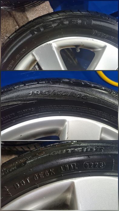 Гуми и джанти оригинални VW 15"