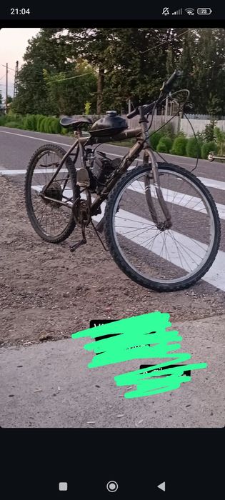 Bicicleta motor.