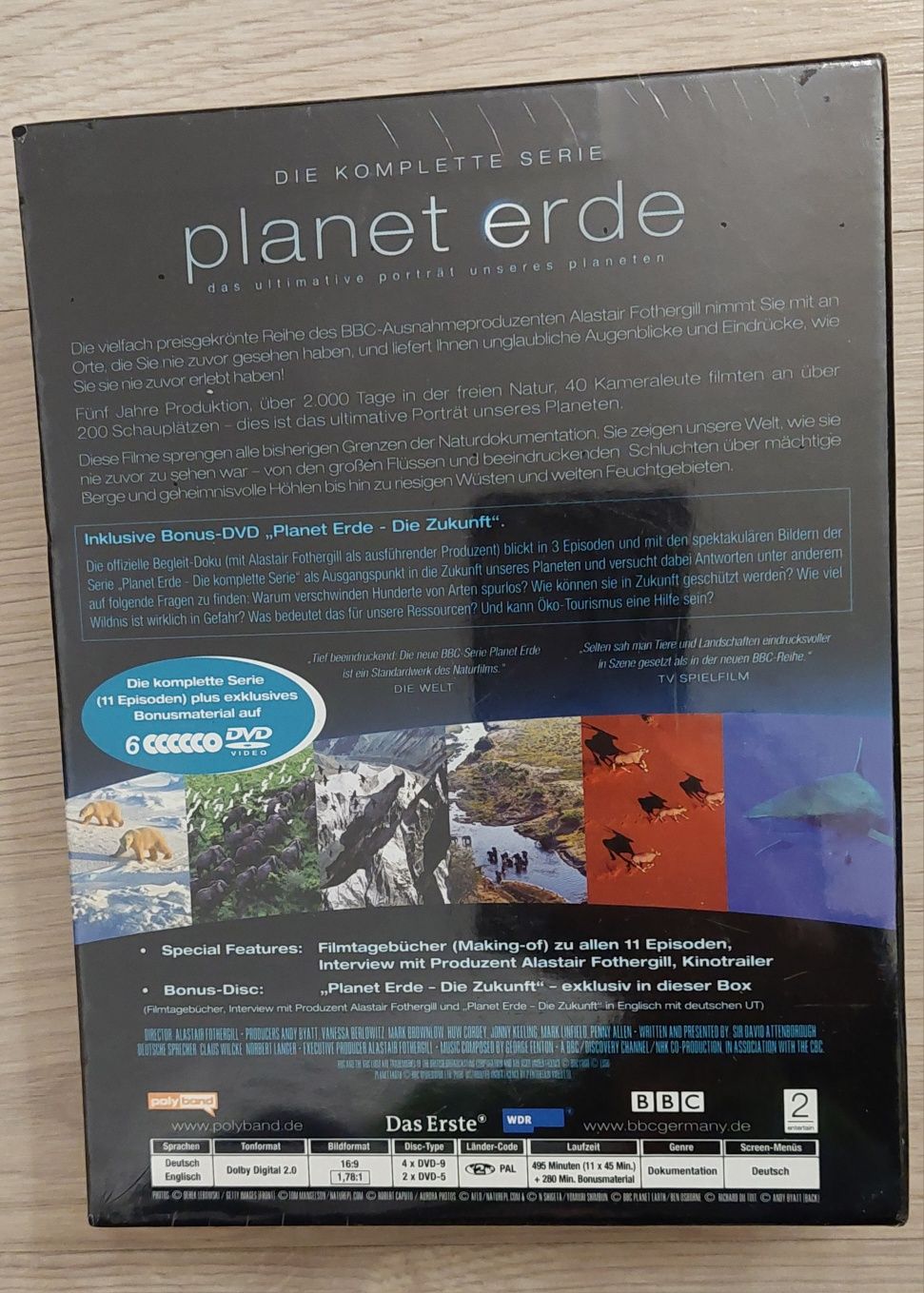Die komplette serie Planet erde BBC 6DVD