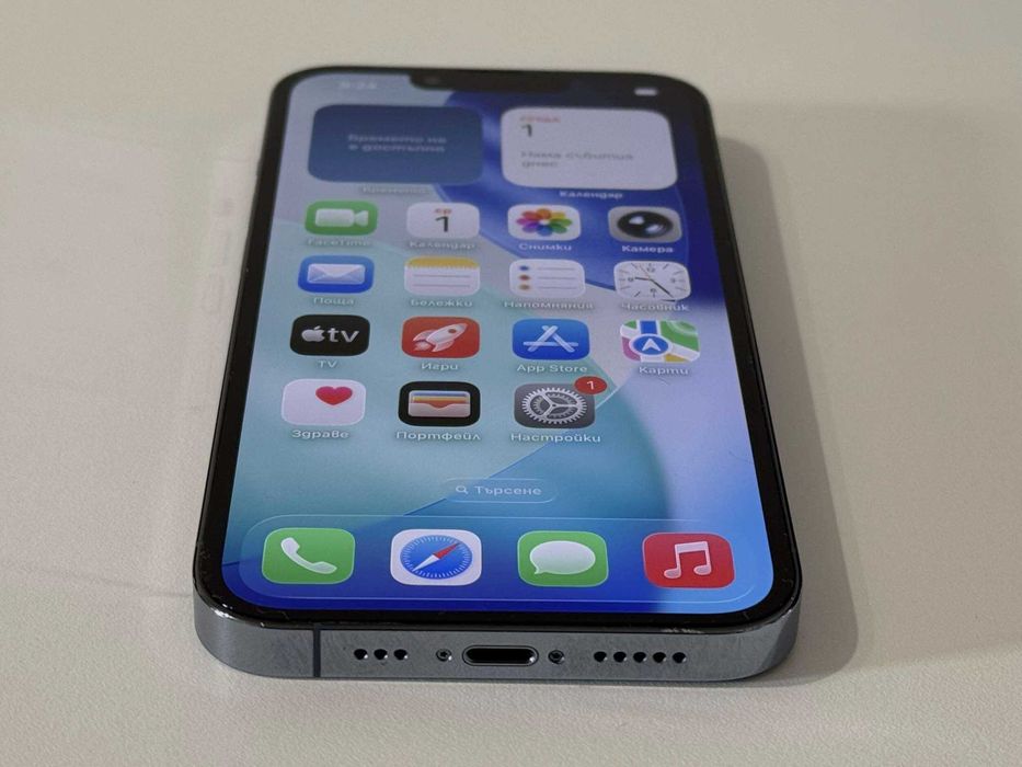 Бартер! iPhone 13 Pro 85% Батерия Sierra Blue (Син)