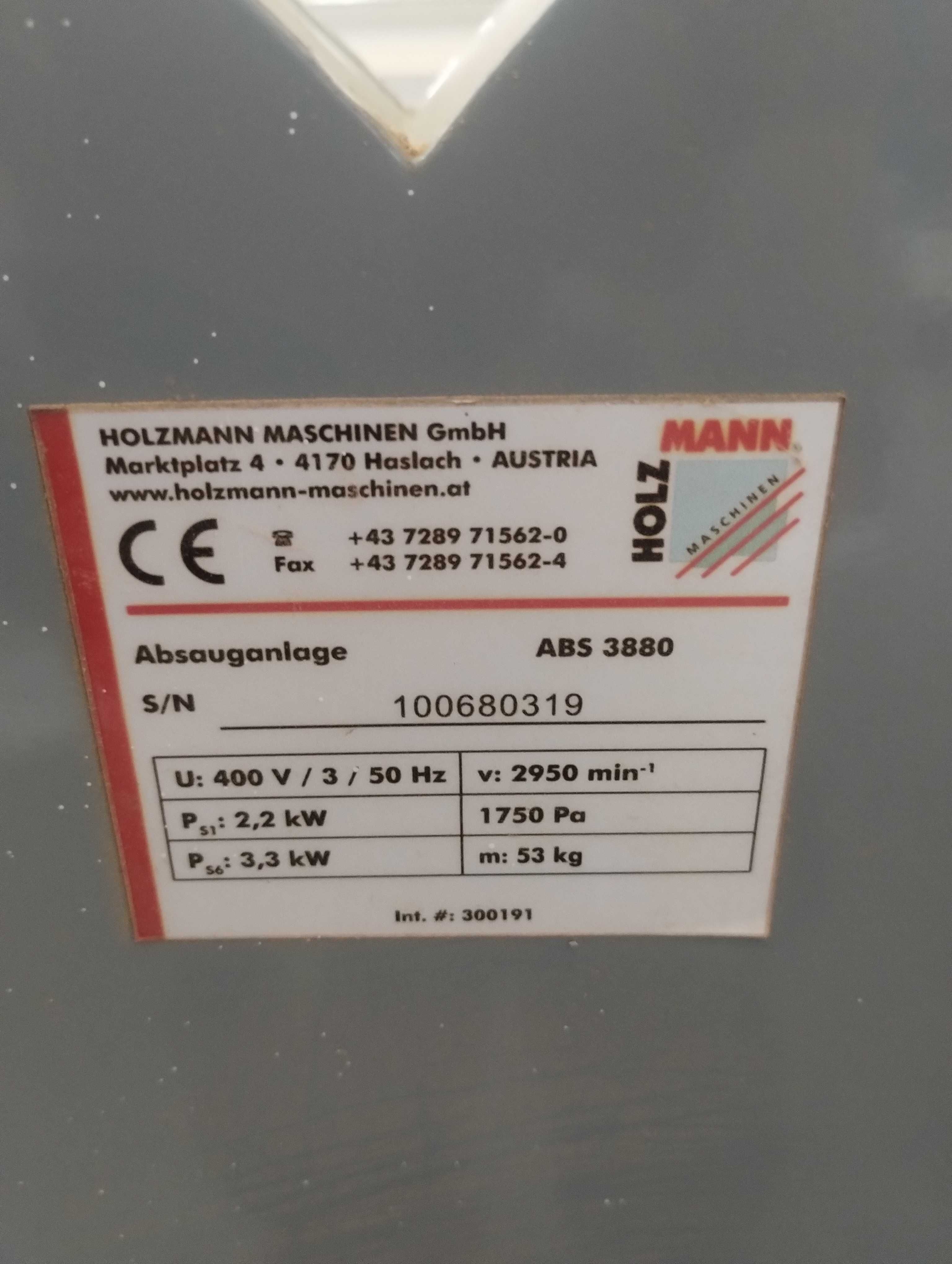 Аспирация локална 2.2kw с два чувала