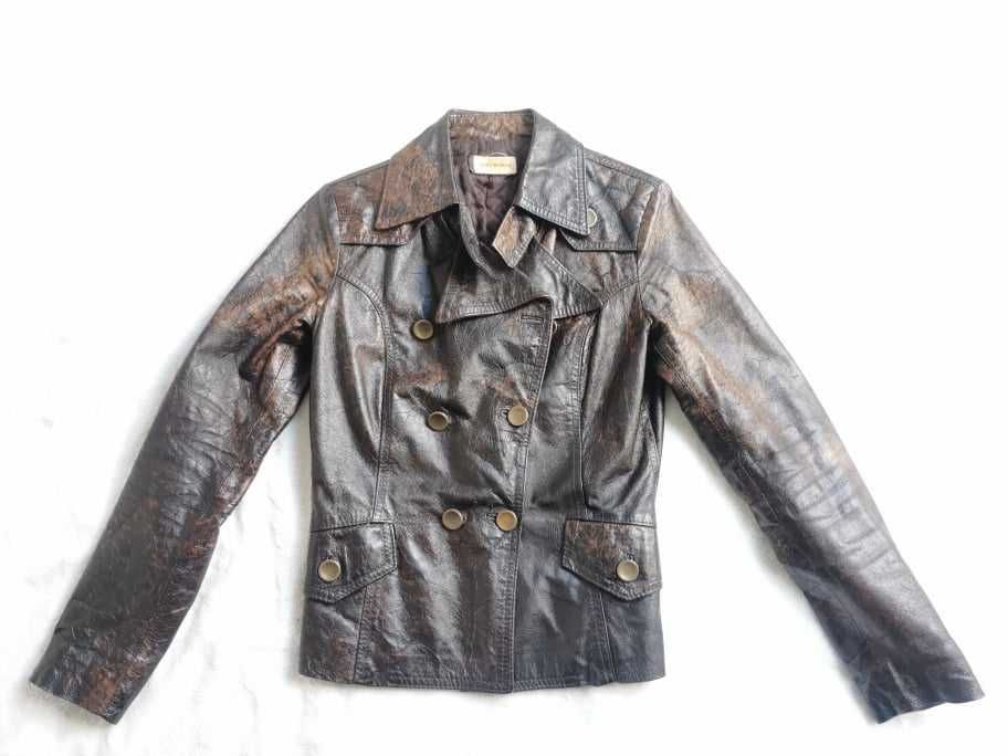 Италианско кожено сако Sexy woman