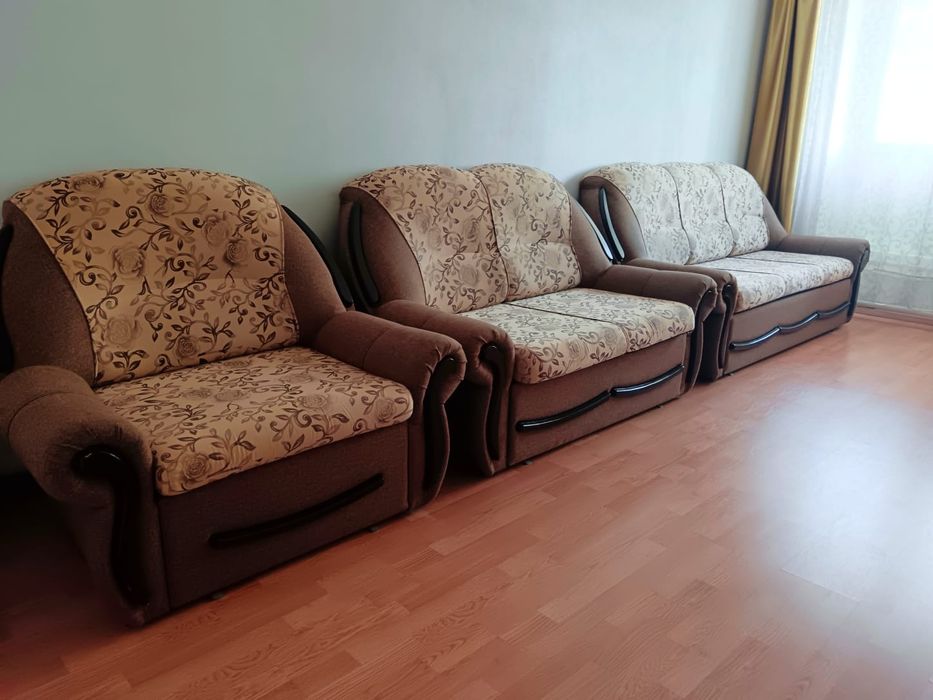 Диван 3 2 1 в хорошем состоянии