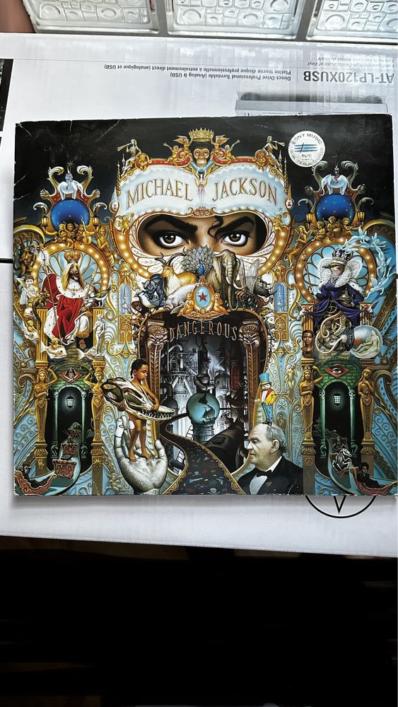 Michael Jackson - Dangerous, Vinyl Sony 1991, NOU!