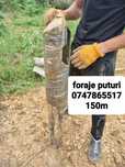 Foraje puturi denisipari prelungiri fantana piloni