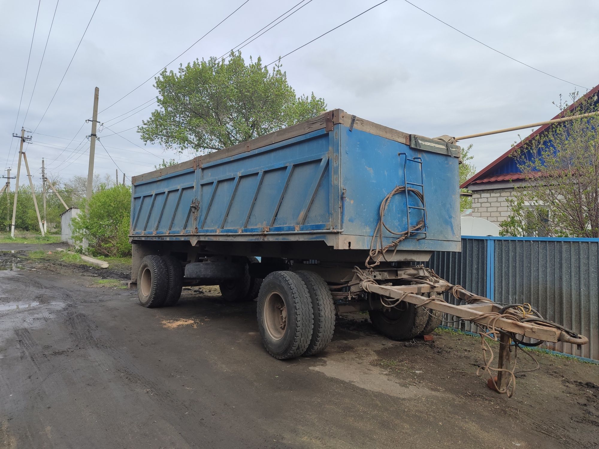 Камаз с прицепом десятчик