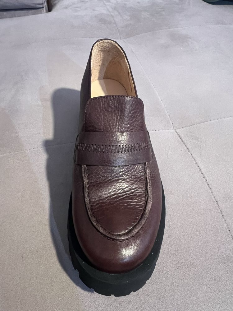 Pantofi dama din piele
