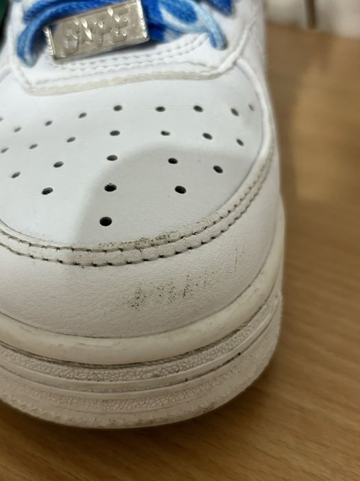 Bapesta uri white and blue