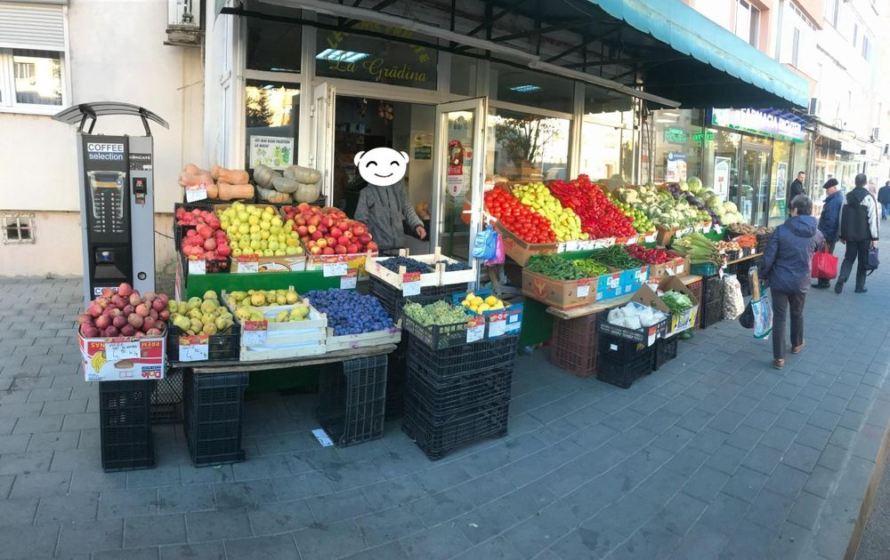 Afacere Aprozar / Magazin / Legume&Fructe / Rafturi Mobilier Copertina