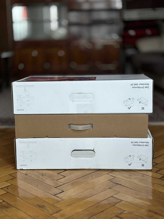 DELL монитор Нов, 2 години гаранция, 100Hz, 24"