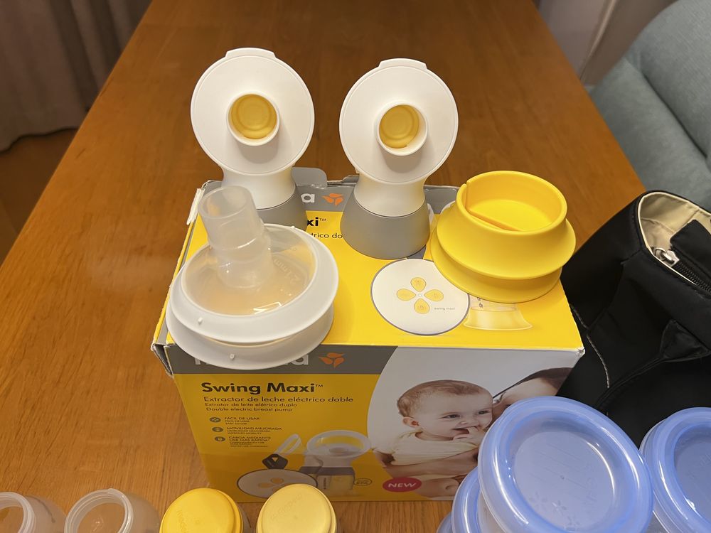 Medela Swing Maxi помпа с МНОГО ПОДАРЪЦИ