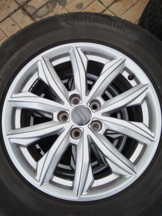 Jante Aliaj R17 Audi Q5,Q3, Tiguan/ Cauciucuri Continental SUV