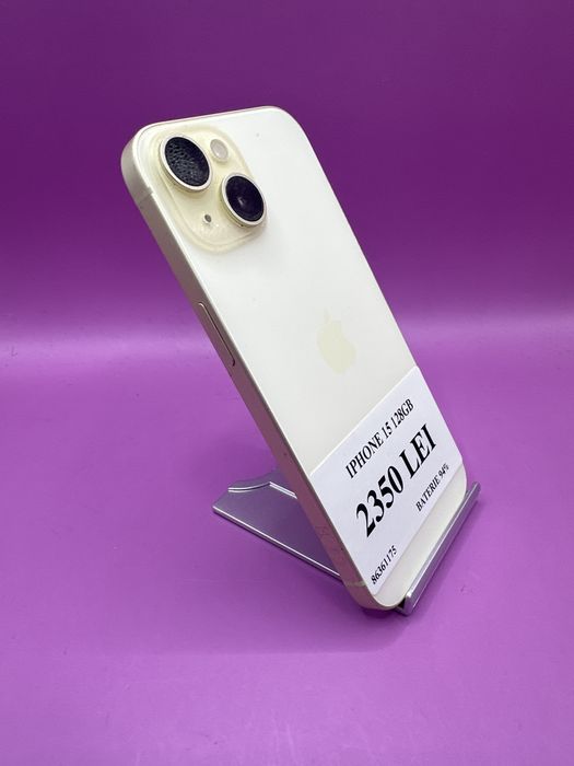 Iphone 15 128gb baterie 94 •Matei Amanet Crangasi•86361