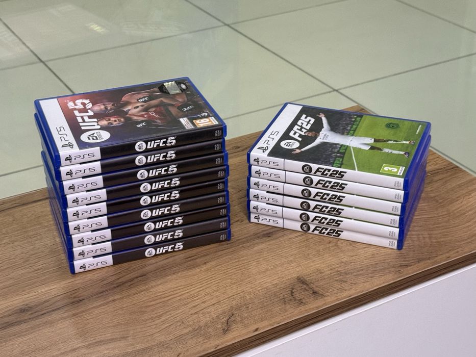 FC25/FC2025/UFC5 игры на дисках идеал лицензионные PlayStation 5 диски